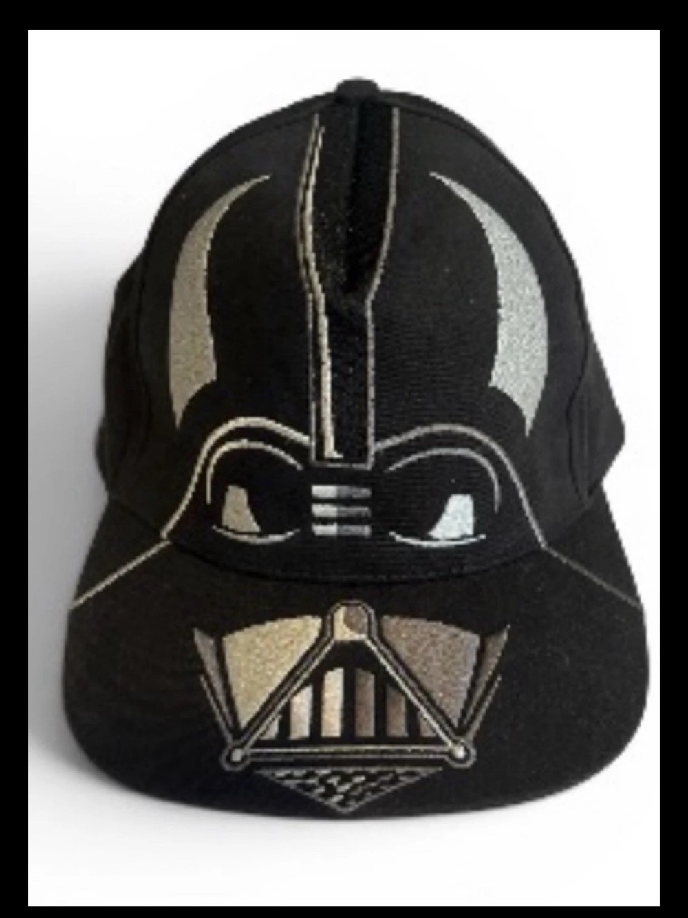 Star Wars Black and Silver Darth Vader Face Hat